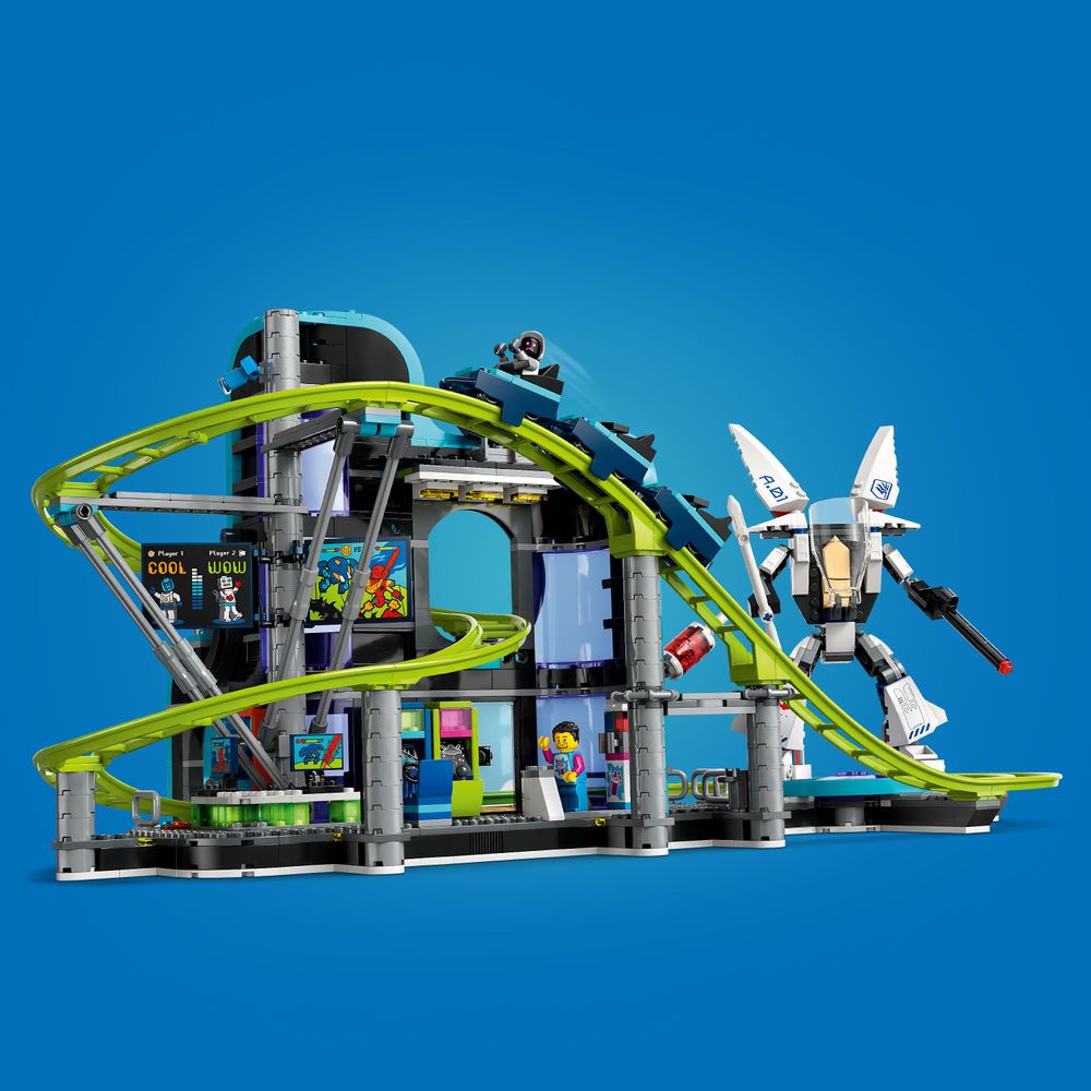 Robot World Roller Coaster Park LEGO 60421