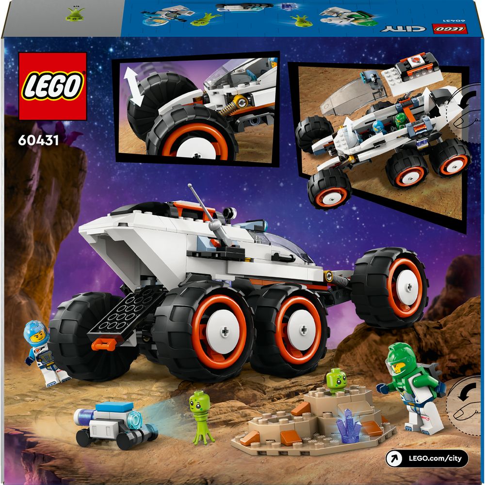 Space Explorer Rover and Alien Life LEGO 60431