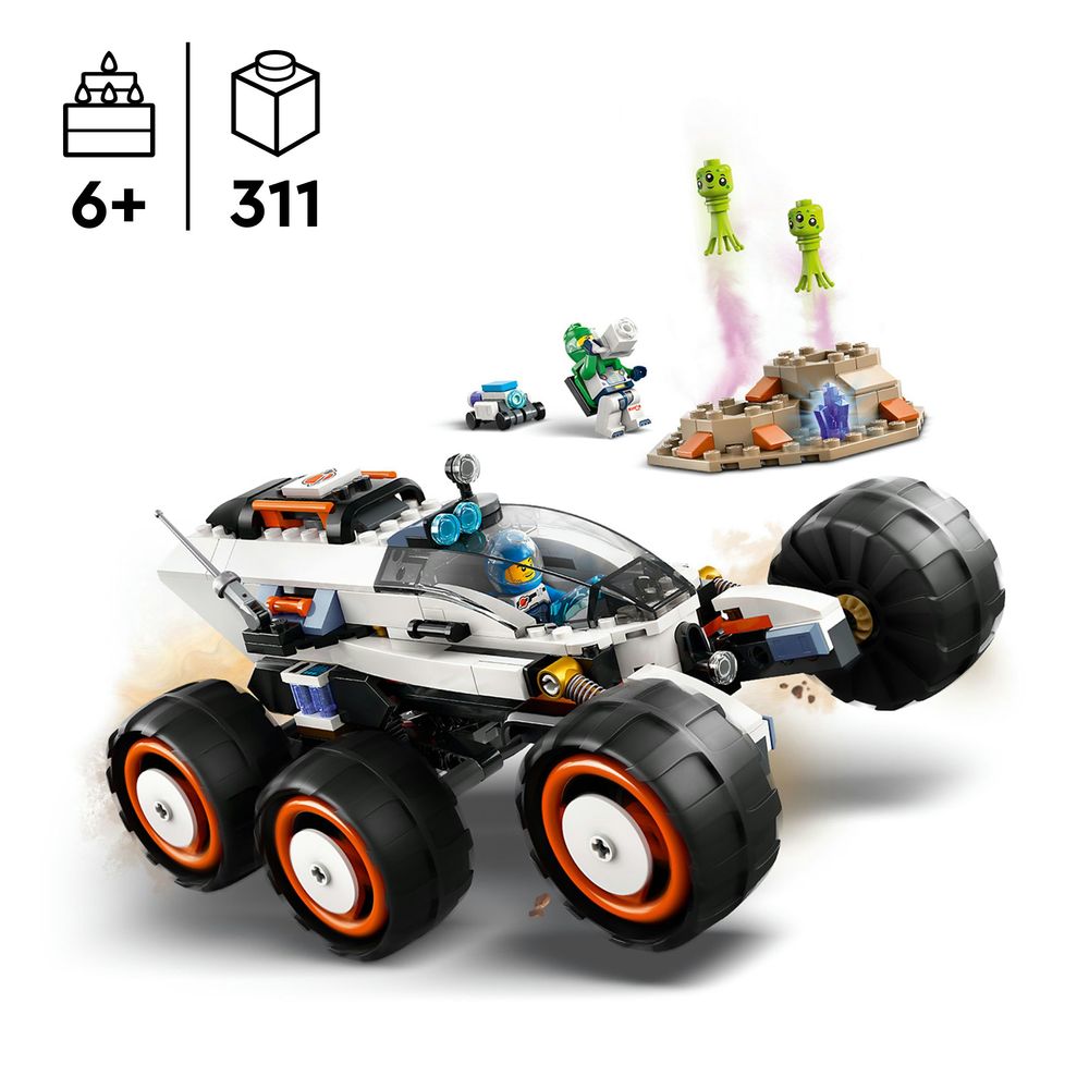 Space Explorer Rover and Alien Life LEGO 60431