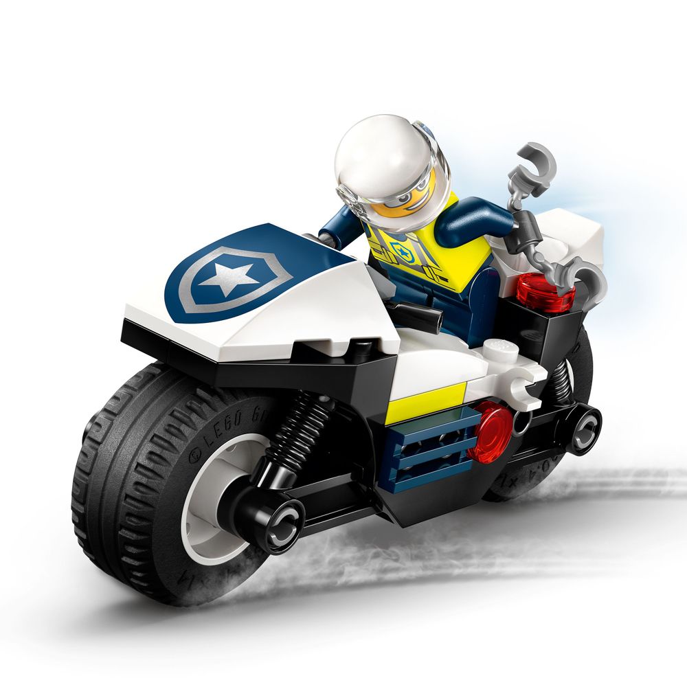 Police Motorcycle Chase LEGO 60455