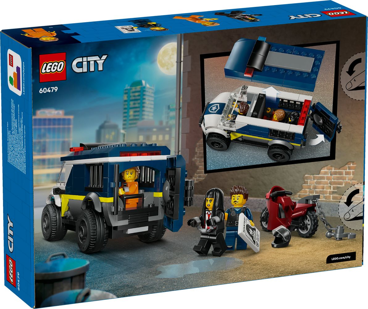 Police Prisoner Transport Van LEGO 60479