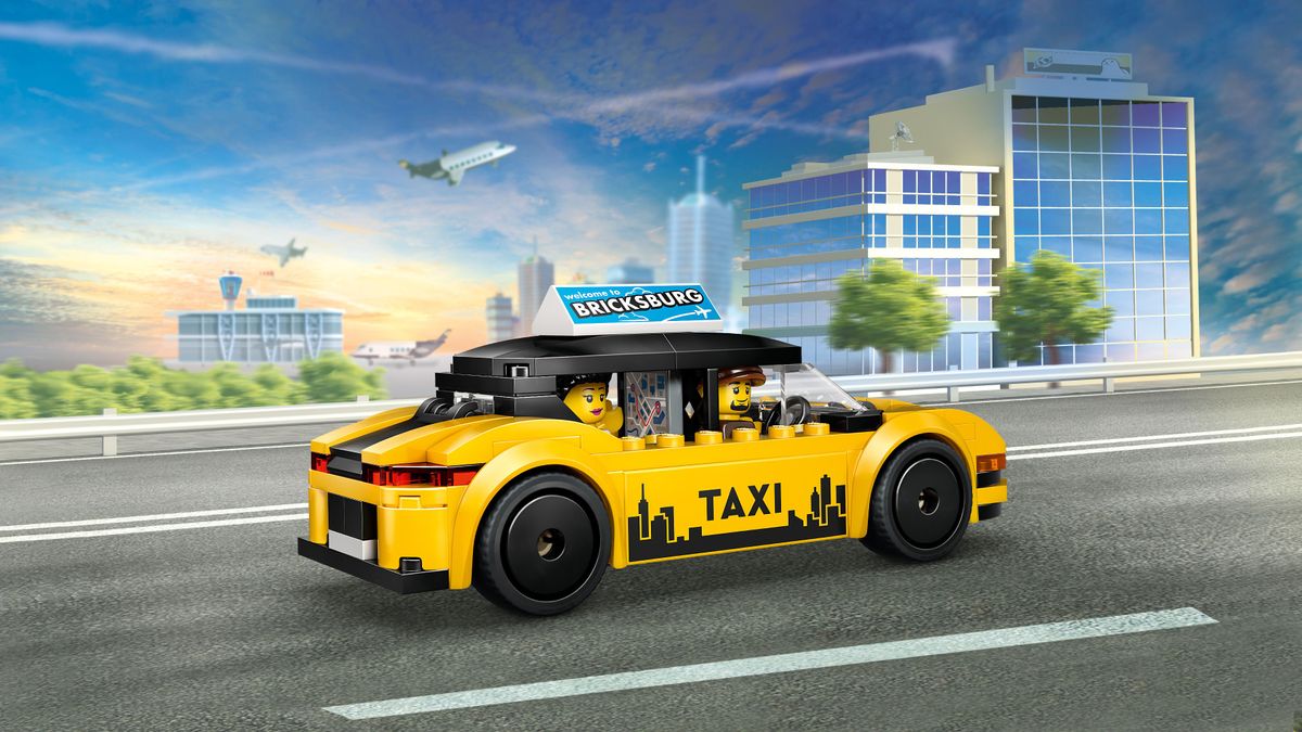 Yellow Taxi LEGO 60487