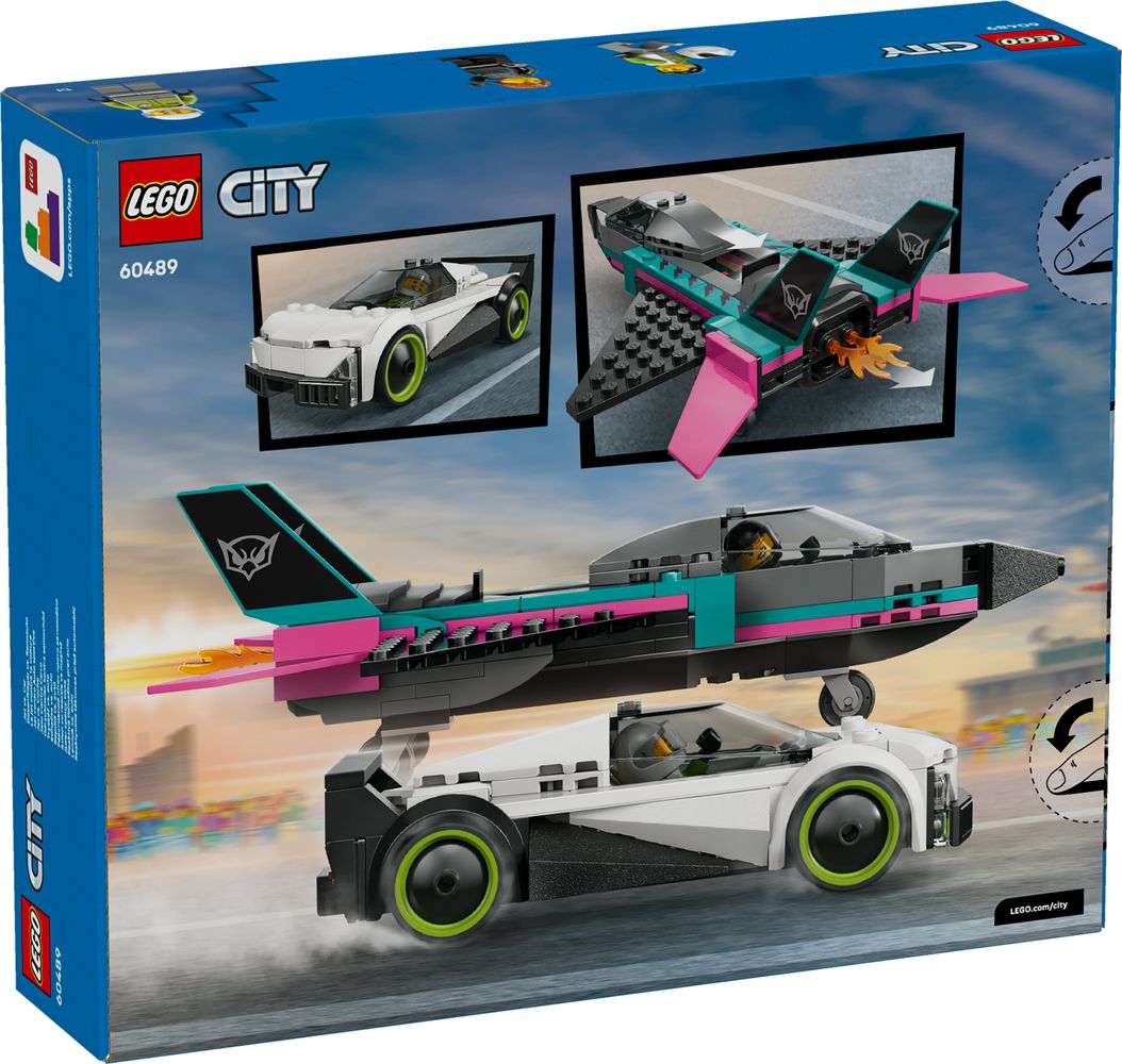 Jet vs. Car LEGO 60489