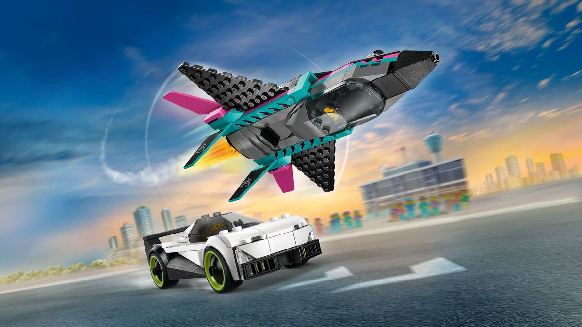 Jet vs. Car LEGO 60489