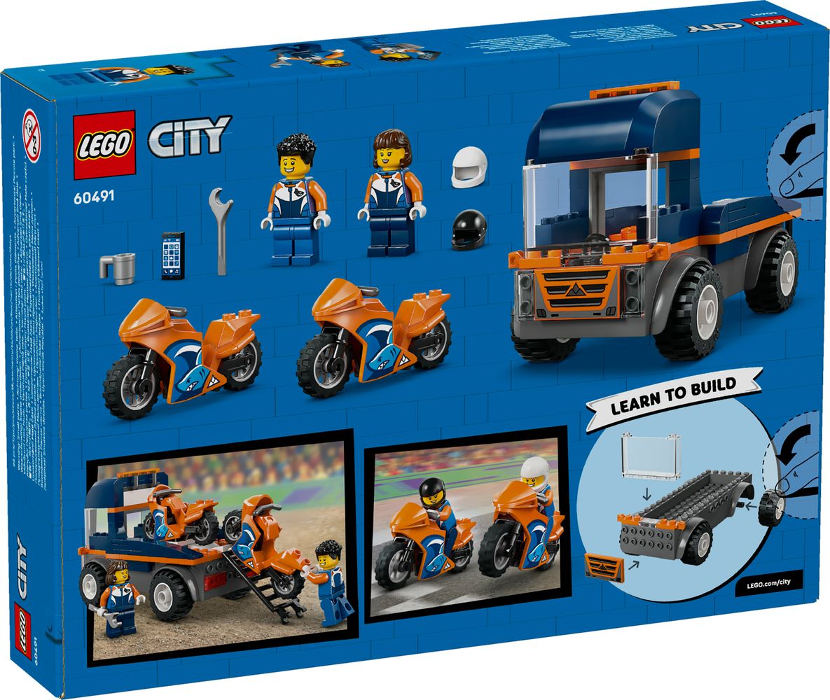 Motorcycle Transporter LEGO 60491