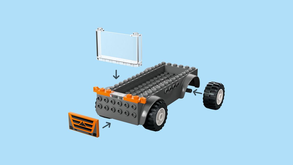 Motorcycle Transporter LEGO 60491