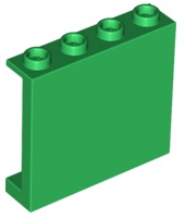 60581 | Panel 1 x 4 x 3 with Side Supports - Hollow Studs | LEGOPART