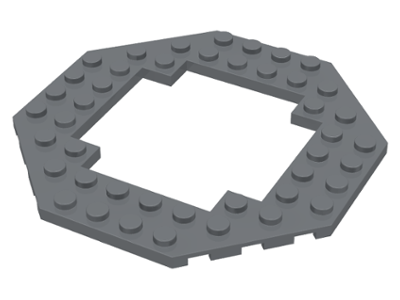 6063 | Plate, Modified 10 x 10 Octagonal with 6 x 6 Open Center | LEGOPART