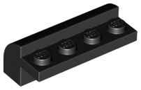 6081 | Slope, Curved 2 x 4 x 1 1/3 with 4 Recessed Studs | LEGOPART