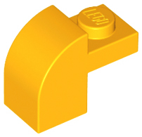 6091 | Slope, Curved 2 x 1 x 1 1/3 with Recessed Stud | LEGOPART