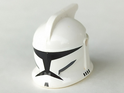 61189pb03 | Minifigure, Headgear Helmet SW Clone Trooper with Holes, Standard Pattern | LEGOPART