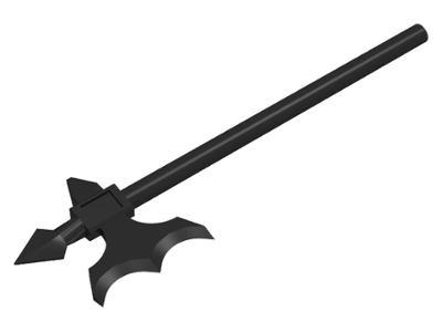 6123 | Minifigure, Weapon Axe, Halberd Elaborate | LEGOPART