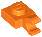 61252 | Plate, Modified 1 x 1 with Open O Clip | LEGOPART