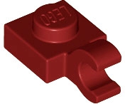 61252 | Plate, Modified 1 x 1 with Open O Clip | LEGOPART