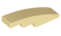 61678 | Slope, Curved 4 x 1 | LEGOPART