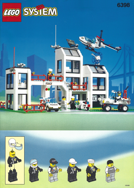 6398-1 | Central Precinct HQ | INSTRUCTIONS | LEGOPART