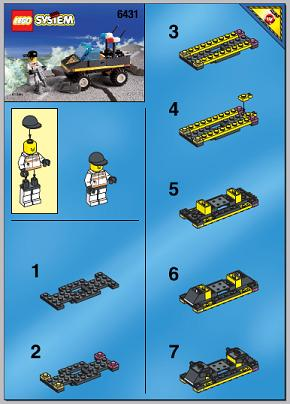 6431-1 | Road Rescue | INSTRUCTIONS | LEGOPART