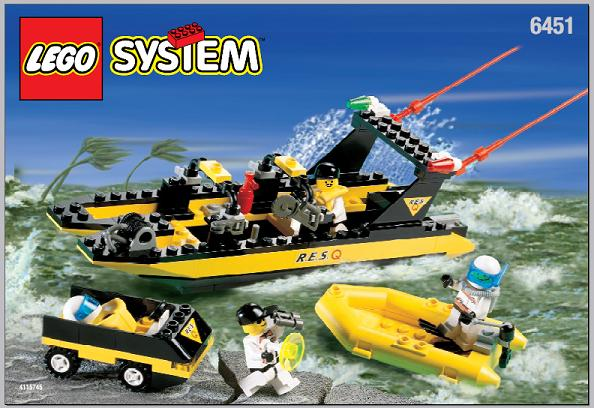 6451-1 | River Response | INSTRUCTIONS | LEGOPART