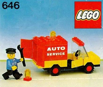 646-1 | Auto Service Truck | INSTRUCTIONS | LEGOPART