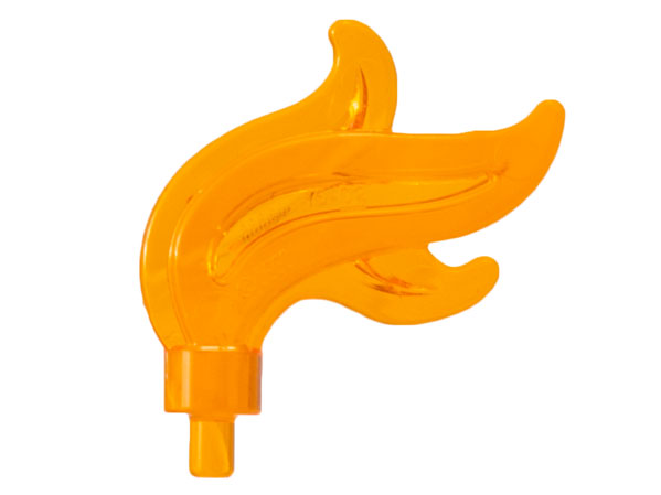 64647 | Minifigure, Plume Feather Triple Compact / Flame / Water with Small Pin | LEGOPART