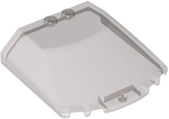 65633 | Windscreen 6 x 6 x 1 1/3 Straight Sides | LEGOPART