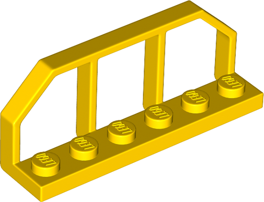 6583 | Plate, Modified 1 x 6 with Train Wagon End / Fence | LEGOPART