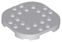 66789 | Plate, Modified 6 x 6 with Rounded Corners and 4 Feet | LEGOPART