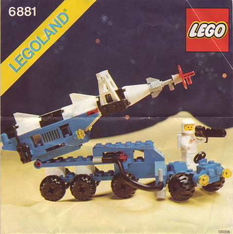 6881-1 | Lunar Rocket Launcher | INSTRUCTIONS | LEGOPART