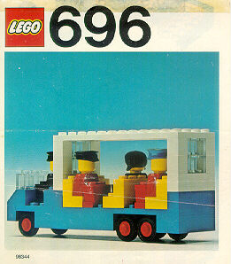 696-1 | Bus Stop | INSTRUCTIONS | LEGOPART