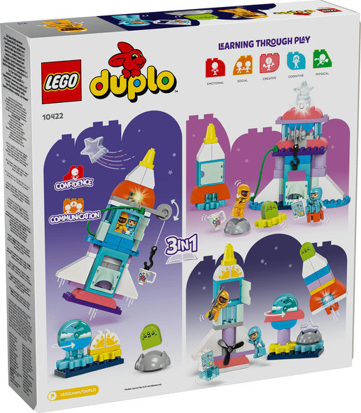 3 in 1 space-shuttle avontuur LEGO 10422