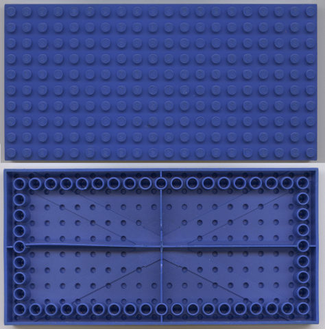 700eD | Brick 10 x 20 with Bottom Tubes in Single Row Around Edge, with | LEGOPART