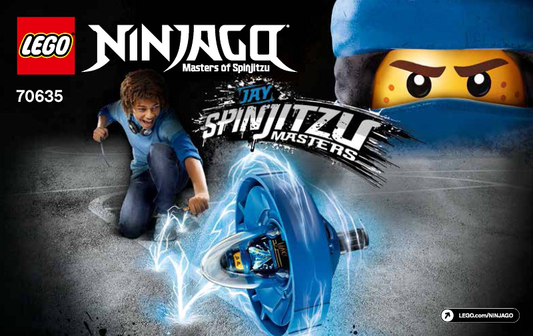70635-1 | Jay – Spinjitzu Master | INSTRUCTIONS | LEGOPART