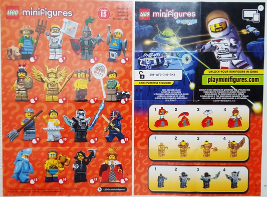 71011-1 | Minifigure, Series 15 | INSTRUCTIONS | LEGOPART