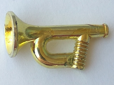 71342 | Minifigure, Utensil Musical Instrument, Bugle / Trumpet | LEGOPART