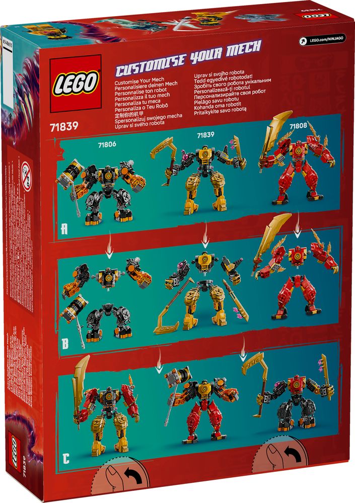 Arin's Spinjitzu Battle Mech LEGO 71839