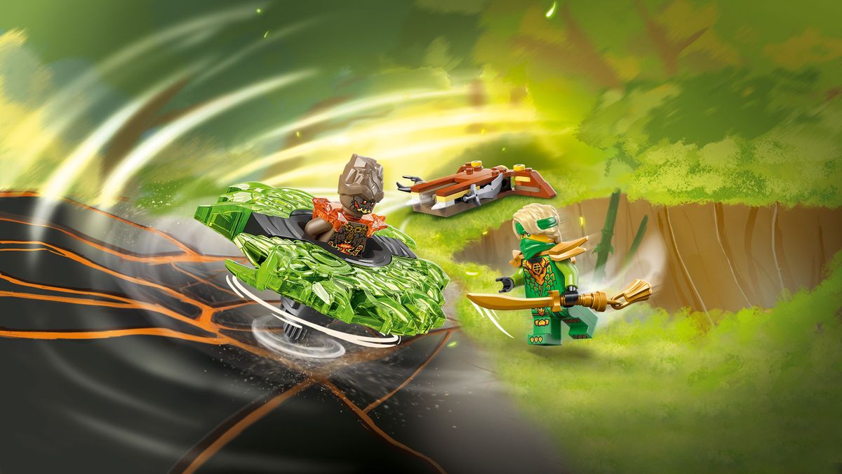 Lloyd vs. Elemental Monster Spinner LEGO 71850
