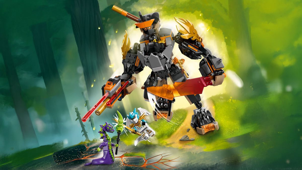 Cole's Mission Mech & Dragon Zane LEGO 71854