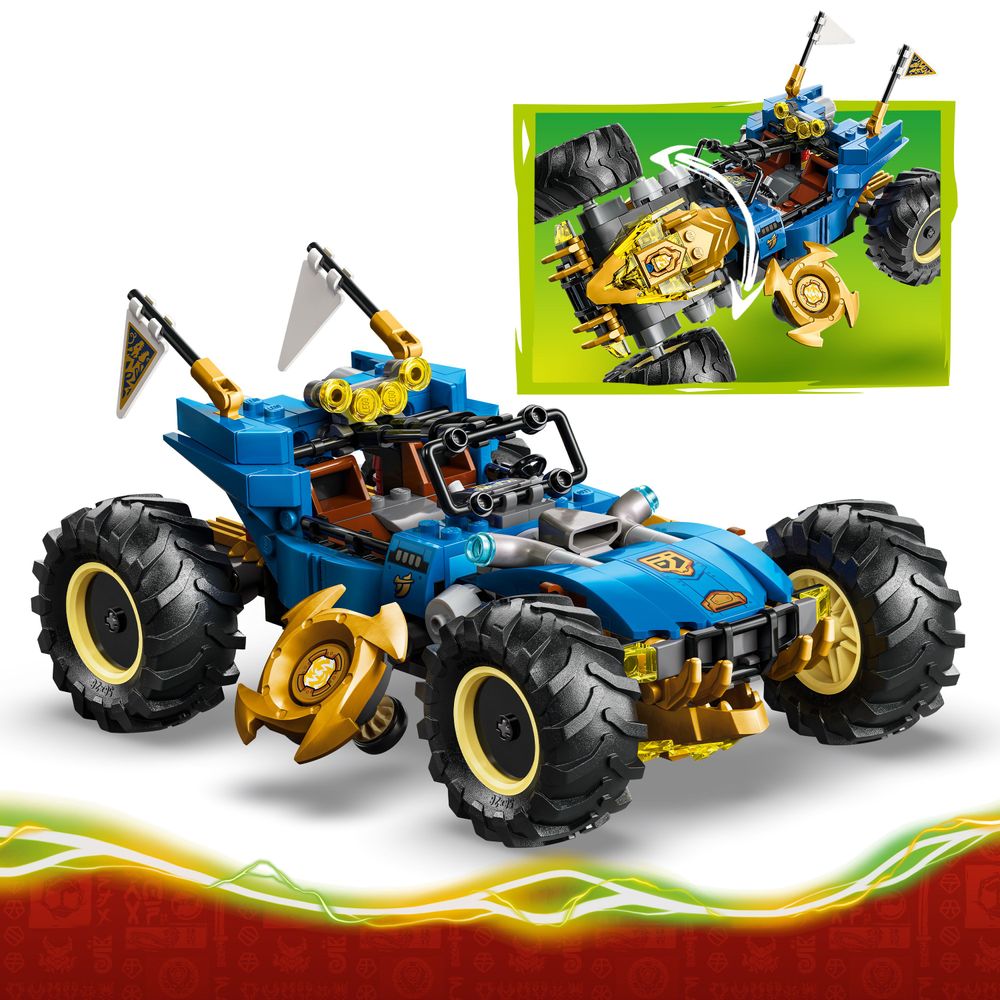 Jay's Transforming Car LEGO 71856
