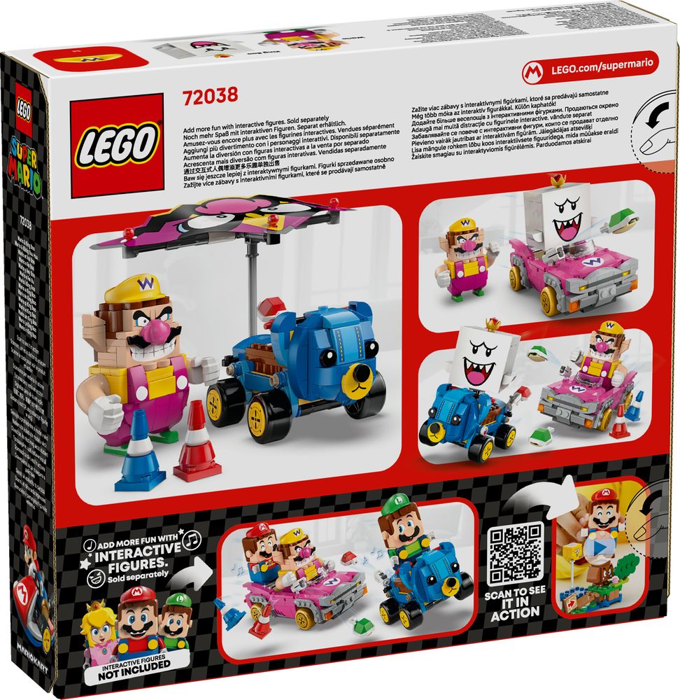 Wario & King Boo LEGO 72038
