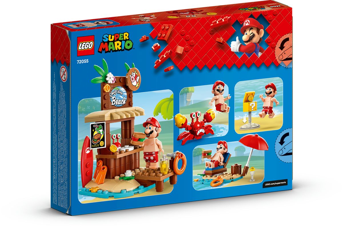 Mario's Beach Adventures LEGO 72055