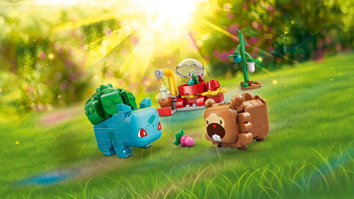 Berry Bash with Bulbasaur & Bidoof LEGO 72155