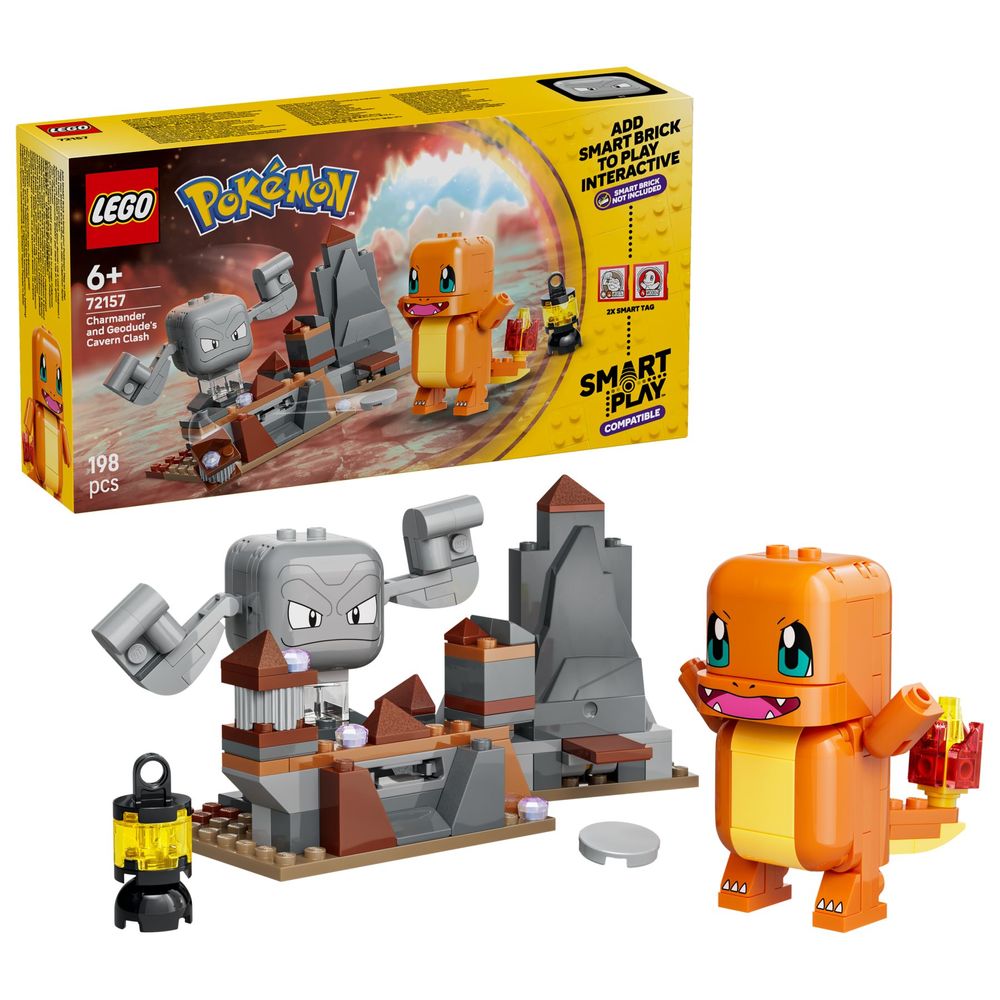 Charmander & Geodude’s Cavern Clash LEGO 72157