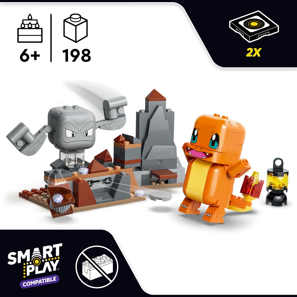 Charmander & Geodude’s Cavern Clash LEGO 72157