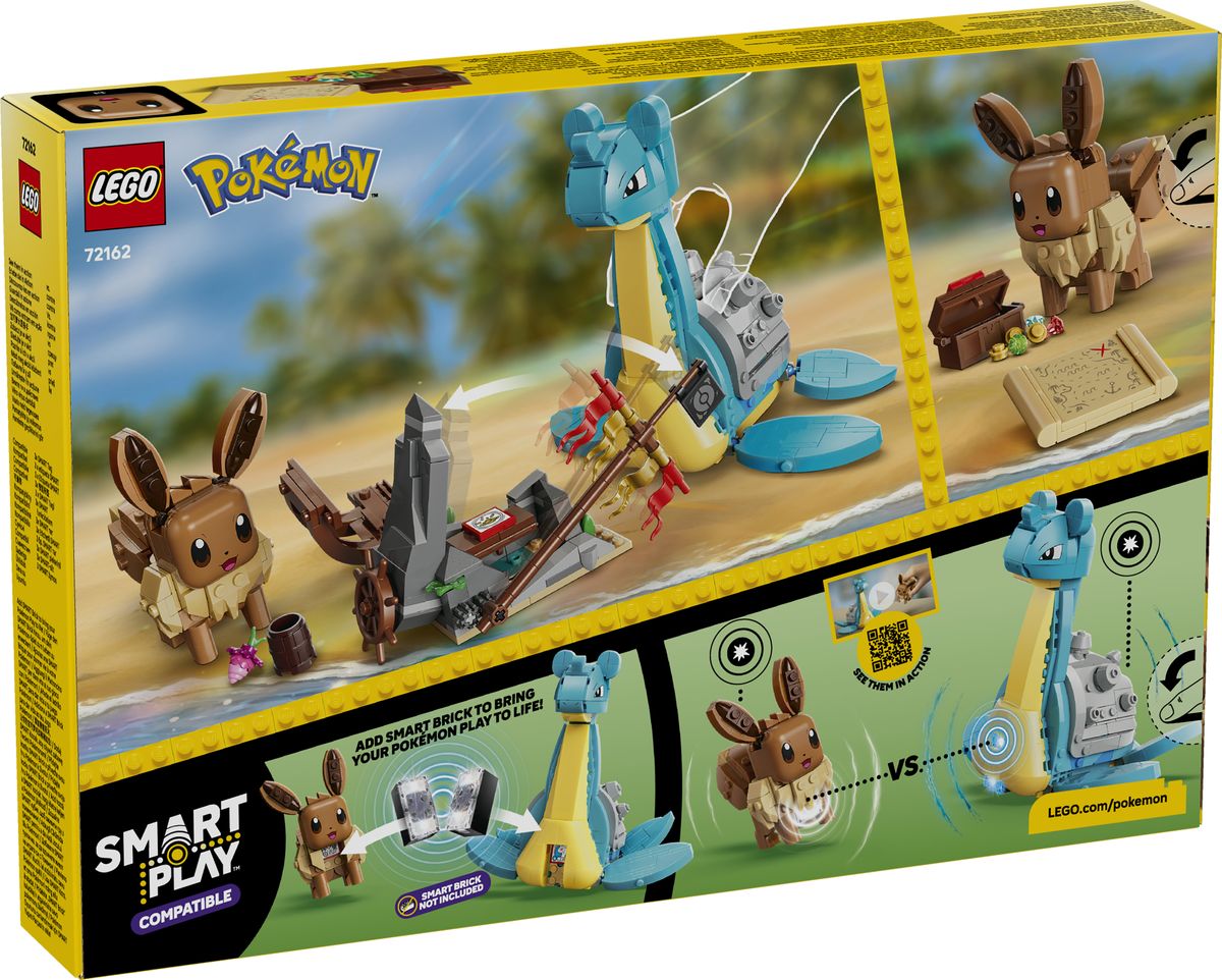Eevee & Lapras’s Treasure Hunt LEGO 72162