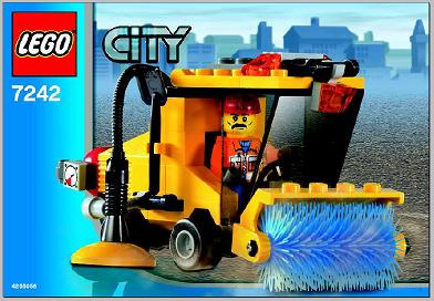 7242-1 | Street Sweeper | INSTRUCTIONS | LEGOPART