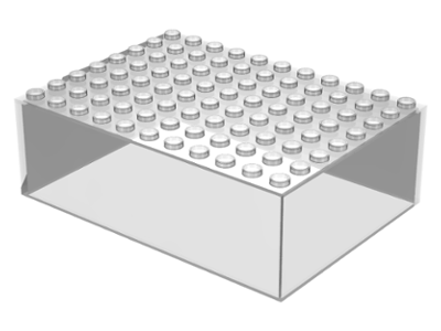 729 | Container, Box 8 x 11 x 3 Top | LEGOPART