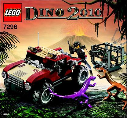 7296-1 | Dino 4WD Trapper | INSTRUCTIONS | LEGOPART