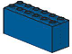 73090a | Brick, Modified 2 x 6 x 2 Weight - Bottom Openings, Center Seam on Ends | LEGOPART