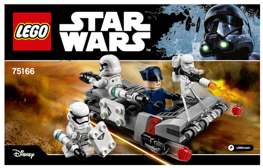 75166-1 | First Order Transport Speeder Battle Pack | INSTRUCTIONS | LEGOPART