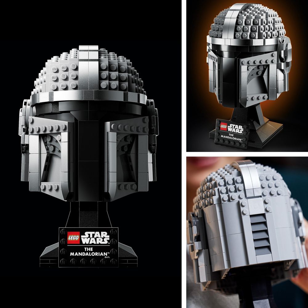 The Mandalorian Helmet LEGO 75328